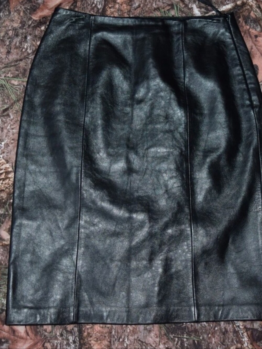 Jackyln Smith Leather Skirt